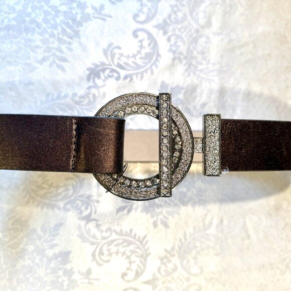 Chicos Baccarat Womans Belt - Expandable ML - Slouch Pewter - 570125723- NWT - Picture 1 of 15